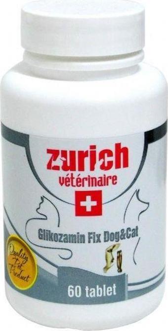 Zurich Eklem Güçlendirici Glikozamin Kedi ve Köpek Vitamin Tableti 60 Tabs