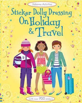 Sticker Dolly Dressing Holiday & Travel - Lucy Bowman - Usborne