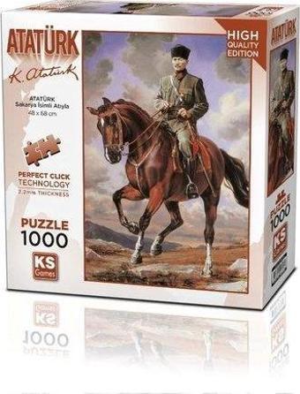 Ks Games Puzzle 1000 Parça Gazi Mustafa Kemal 