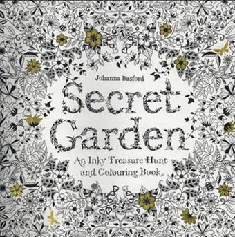 Secret Garden: An Inky Treasure Hunt and Colouring Book - Johanna Basford - Laurence King Publishing