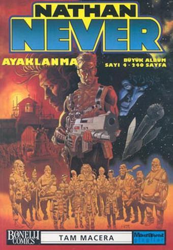 Nathan Never Büyük Albüm Sayı: 4 Ayaklanma - Michele Medda - Oğlak Yayıncılık