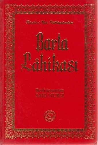 Barla Lahikası (Büyük Boy) - Bediüzzaman Said-i Nursi - Zehra Yayıncılık