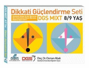 Dikkati Güçlendirme Seti Mixt 8 - 9 Yaş - Osman Abalı - Adeda Yayıncılık