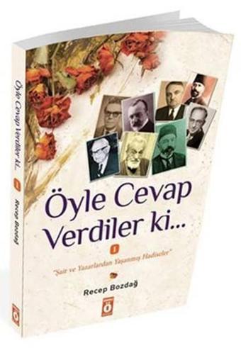 Öyle Cevap Verdiler ki... - Recep Bozdağ - Önemli Kitap