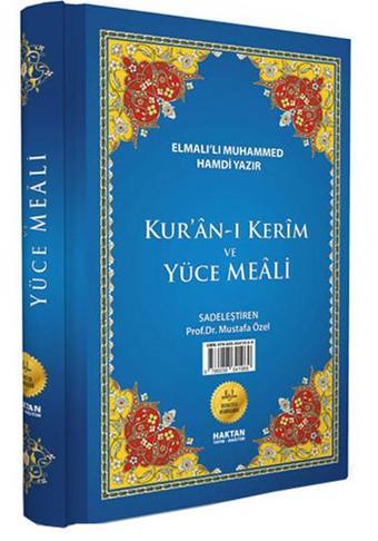 Kur'an-ı Kerim ve Yüce Meali - Orta Boy - Haktan Yayınları