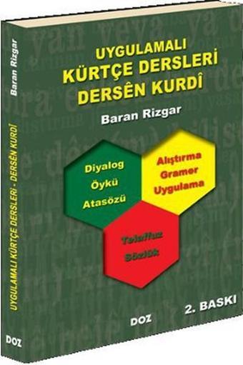 Uygulamalı Kürtçe Dersleri / Dersen Kurdi - Baran Rizgar - Doz