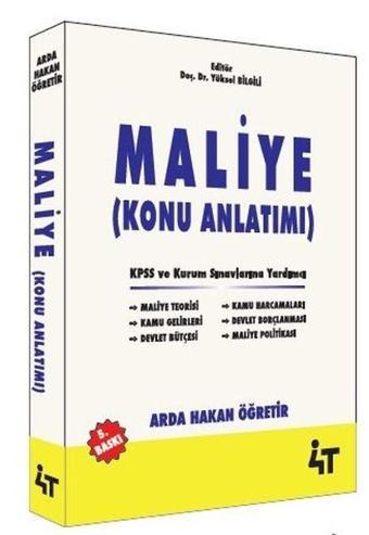 Maliye Konu Anlatımı - Arda Hakan Öğretir - 4T  Yayınları