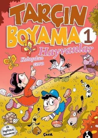 Tarçın Boyama 1 - Hayvanlar - Kolektif  - Çakıl