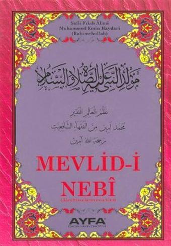 Mevlid-i Nebi Haydari (Orta Boy - Kod: 024) - Kolektif  - Ayfa Basın Yayın