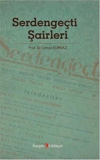 Serden Geçti Şairleri - Cemal Kurnaz - Kurgan Edebiyat