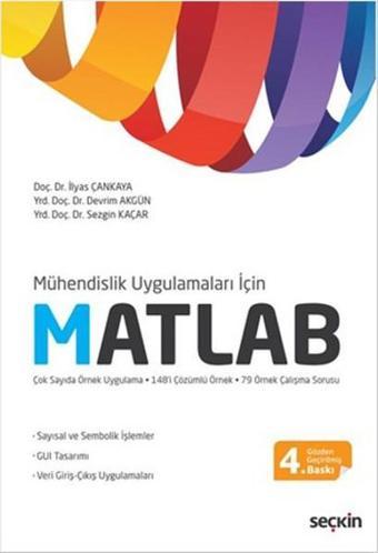 Mühendislik Uygulamaları için Matlab - Seçkin Yayıncılık