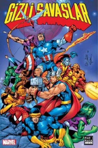 Marvel - Gizli Savaşlar Cilt 2 - Jim Shooter - Marmara Çizgi