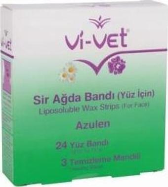 Vi-Vet Yüz İçin Sir Ağda Bandı Azulen 24'lü 1 Adet