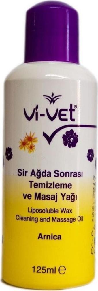 Vi-Vet Ağda Sonrası Temizleme Ve Masaj Yağı Arnika 125 ml 1  Adet