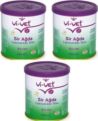 Vi-Vet Sir Ağda Konserve Azulen 240 ml 3 Adet