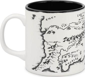 Mabbels The Lord Of The Rings Middle Earth Map Mug Kupa