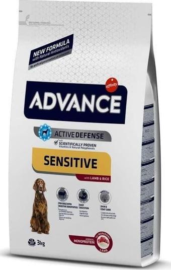 Advance Lamb Rice Kuzu Etli Yetişkin Köpek Maması 3 Kg