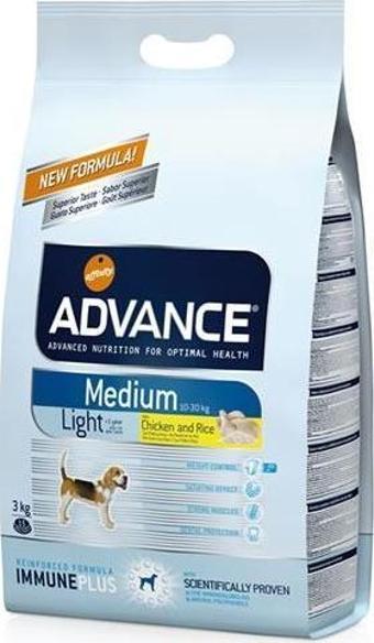 Advance Medium Light Orta Irk Yetişkin Diyet Köpek Maması 3 Kg