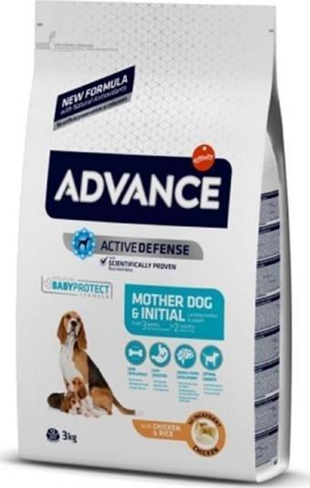 Advance Mother Dog&İnitial Sütten Kesilen Yavru Ve Süt Veren Anne Köpek Maması 3 Kg