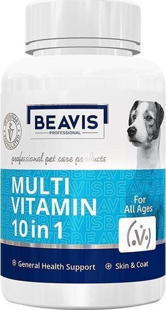 Beavis Dog Multi Vitamin 10 in 1 75gr 100 Tablet