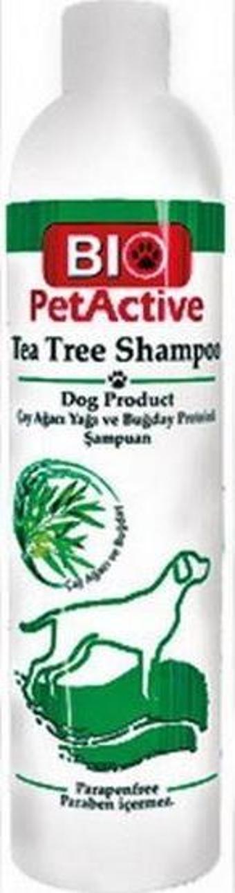 Bio PetActive Çay Ağaci Özlü Buğday Proteinli Köpek Şampuani 400 Ml