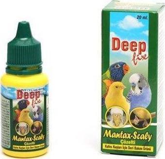 Deep Fix Mantax Scaly Kuşlar İçin Ayak Gaga Mantarı Solüsyonu 20 Ml