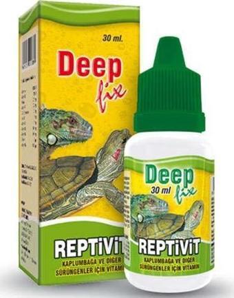 Deep Fix Reptivit Kaplumbağa ve Diğer Sürüngenler için Vitamin 30 ML