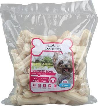 Dog Chefs Beyaz Kemik 7 Cm 50 li Paket