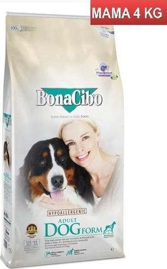 Bonacibo Adult Dog Form Yetişkin Köpek Maması 4 Kg