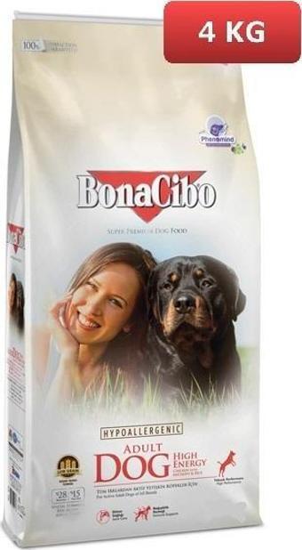 Bonacibo Adult Dog Yüksek Enerjili Köpek Maması 4 Kg