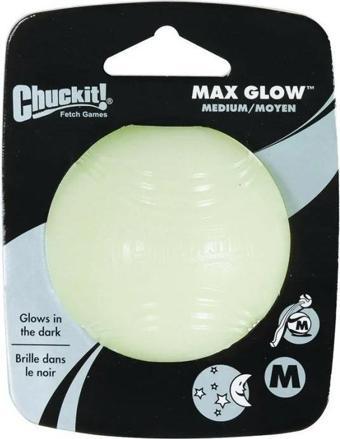 Chuckit! Max Glow Gece Parlayan Köpek Oyun Topu (Orta Boy)