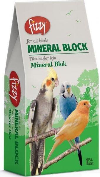 Fizzy Kuşlar İçin Mineral Blok 1 Adet