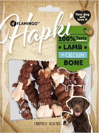 Flamingo Hapki Kuzulu Kemik Sargı Köpek Ödülü 150gr