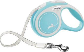 Flexi New Comfort Otomatik Açık Mavi Şerit Gezdirme Small 5 Metre