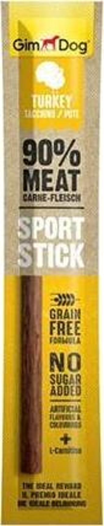 GimDog Sport Sticks Hindi Etli Tahılsız Köpek Ödül Çubuğu 12 Gr