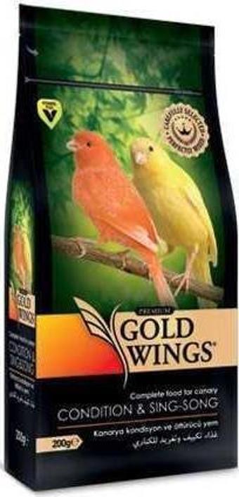 Gold Wings Premium Kanarya Kondisyon Ve Öttürücü Yem 200 gr