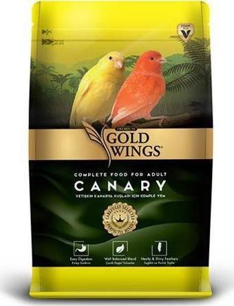 Gold Wings Premium Kanarya Kuş Yemi 1 Kg