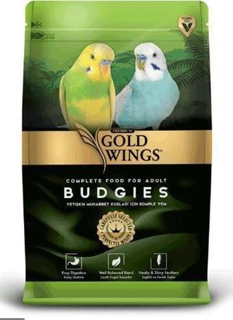 Gold Wings Premium Muhabbet Kuşu Yemi 1 Kg