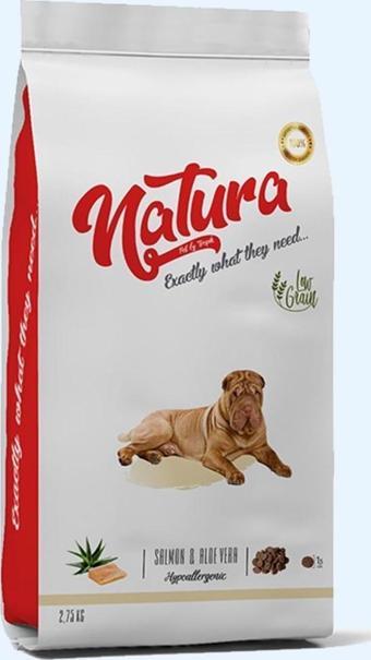 Natura Salmon Aloe Vera Hypoallergenic Dog Food 2,75 Kg