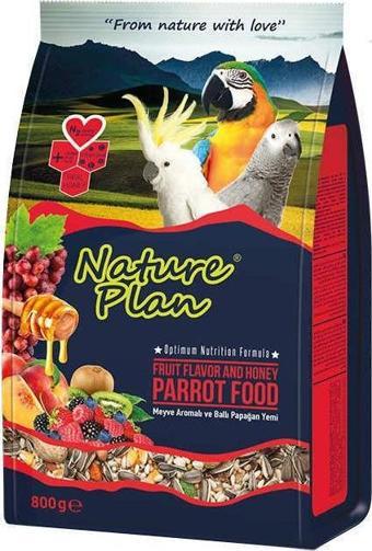 Nature Plan Papağan Yemi 800 gr