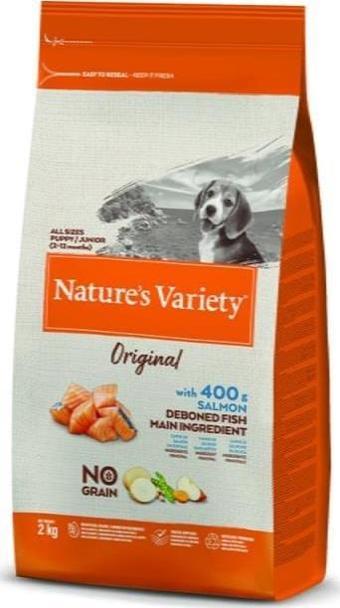 Nature's Variety Dog No Grain Juiıor Salmon Yavru Köpek Maması 2 Kg