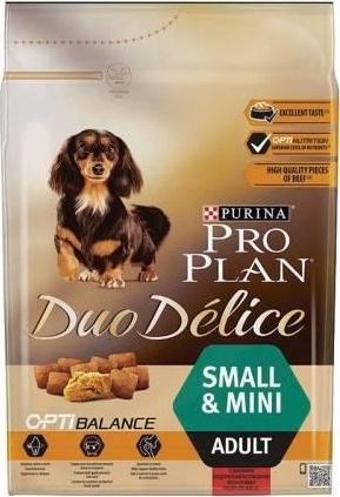 Pro Plan Duo Delice Küçük Irk Biftekli Köpek Maması 2,5 Kg