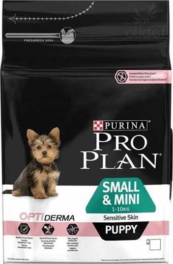 Pro Plan Puppy Sensitive Somonlu Küçük Irk Yavru Köpek Maması 3 Kg