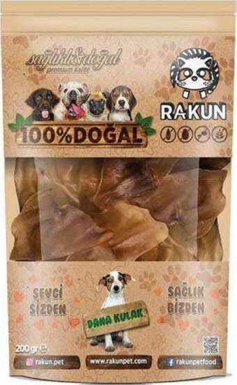 Rakun Dana Kulak Köpek Ödülü 200 Gr