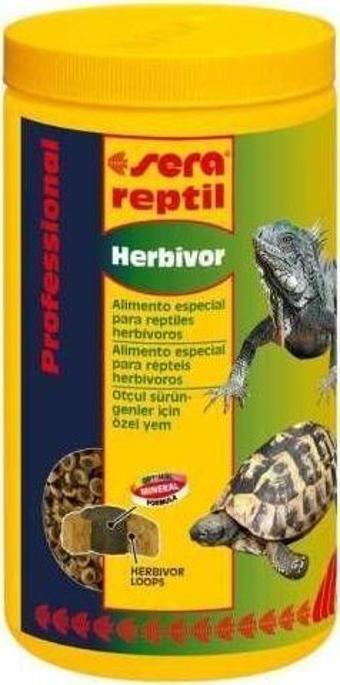 Sera Reptil Herbivor Otçul Sürüngen Yemi 250 ML