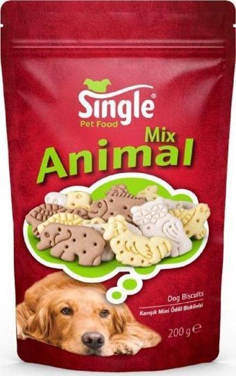 Single Animal Mix Ödül Bisküvisi 200 gr