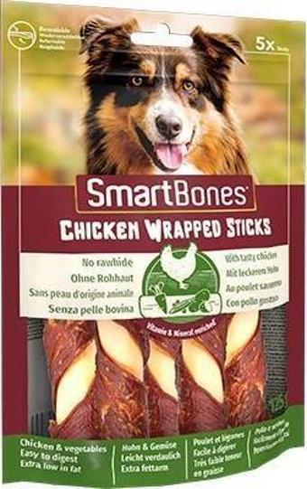 Smart Bones Tavuk Sargılı Stick Köpek Ödülü Medium 5 Adet 125 gr