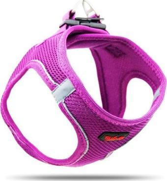 Tailpetz Air Mesh Harness Göğüs Tasması Mor Large