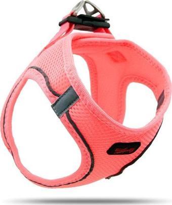 Tailpetz Air Mesh Harness Göğüs Tasması Neon Pembe Medium