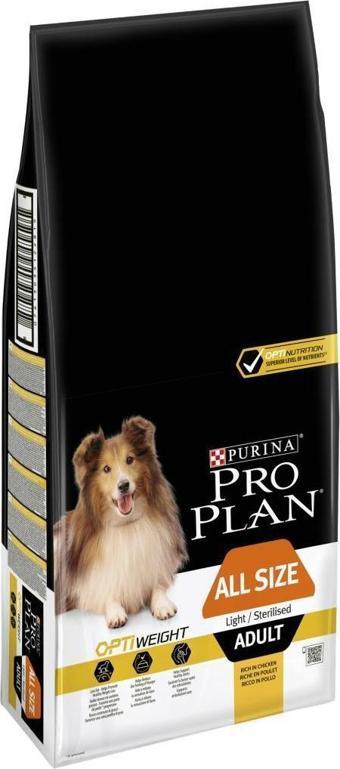 Pro Plan Köpek Light Tavuk Pirinçli 14 Kg 2819